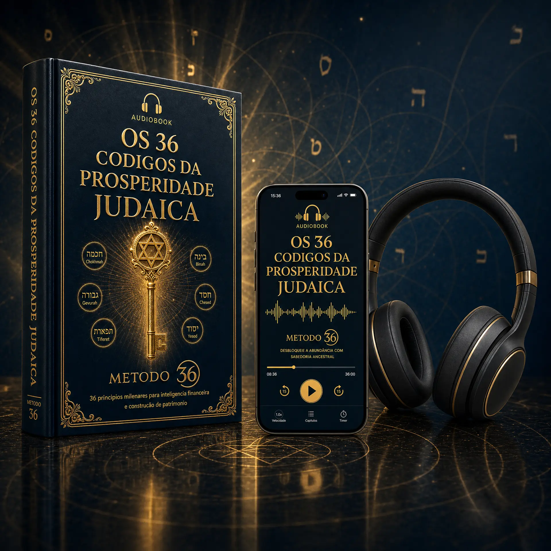 Os 36 Códigos da Prosperidade Judaica — Audio-Book